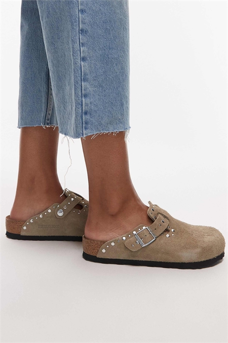 Бостонские сабо с заклепками артикул 148516127