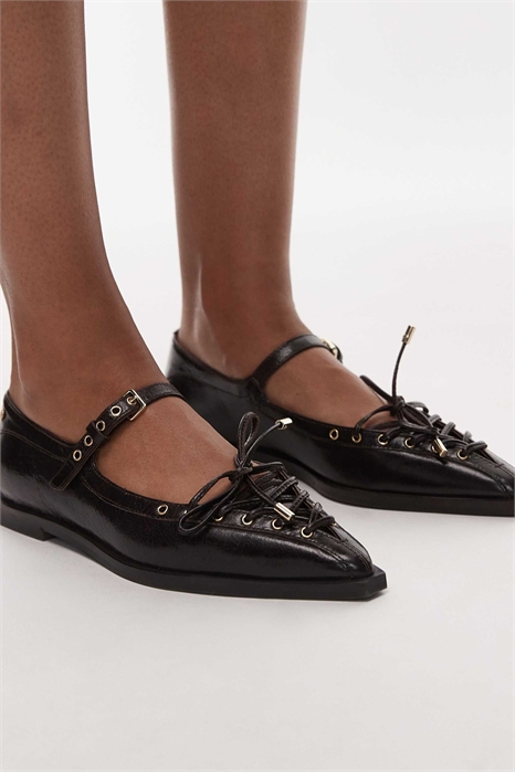 Балетки Laur-ynn с бантиком артикул 147967690