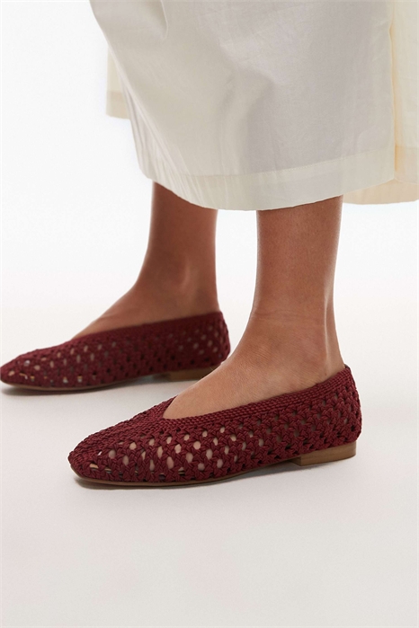 Плоские туфли Beatti из тканого материала артикул 140048591