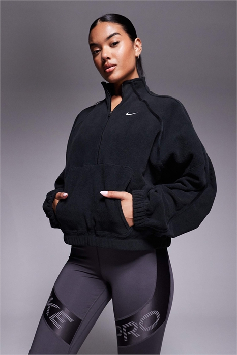 Флисовая кофта Nike One Training с полузастежкой-молнией артикул 147133147