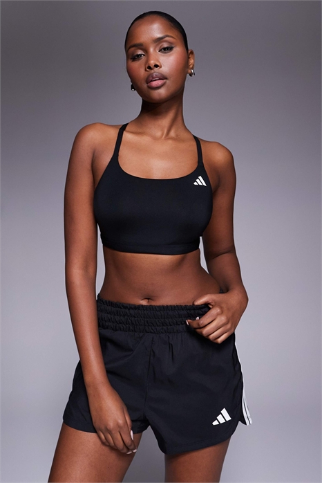 Спортивный бюстгальтер adidas Training Optime с легкой поддержкой артикул 150043866