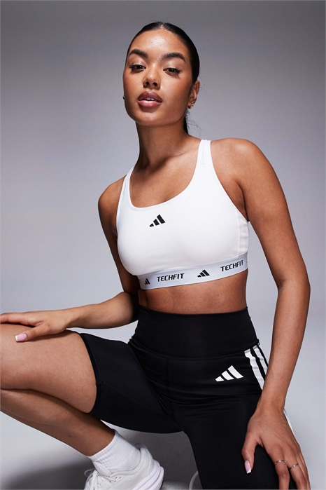 Бюстгальтер adidas Training Tech Fit со средней степенью поддержки артикул 141936404