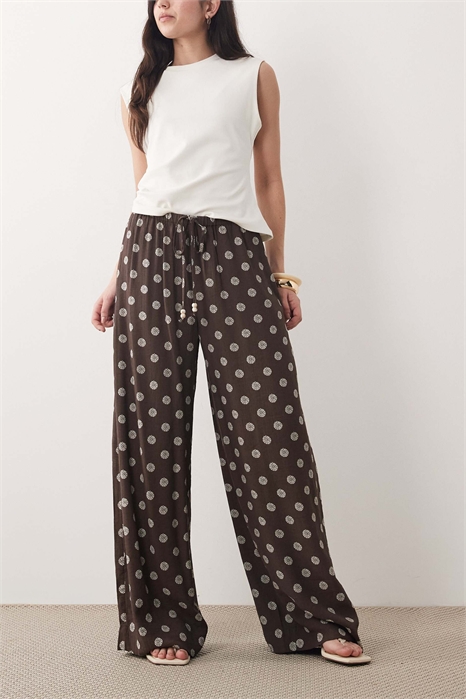 Брюки с гофрированной тканью, надеваемые через голову артикул 155637670