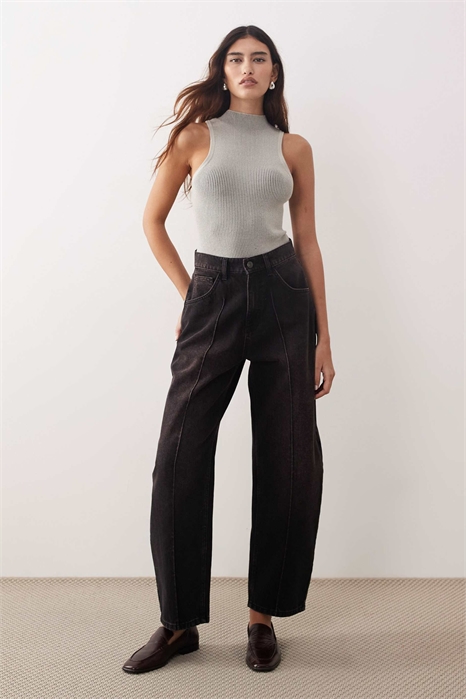 Джинсы с акцентом на переднем шве Clover артикул 154977505