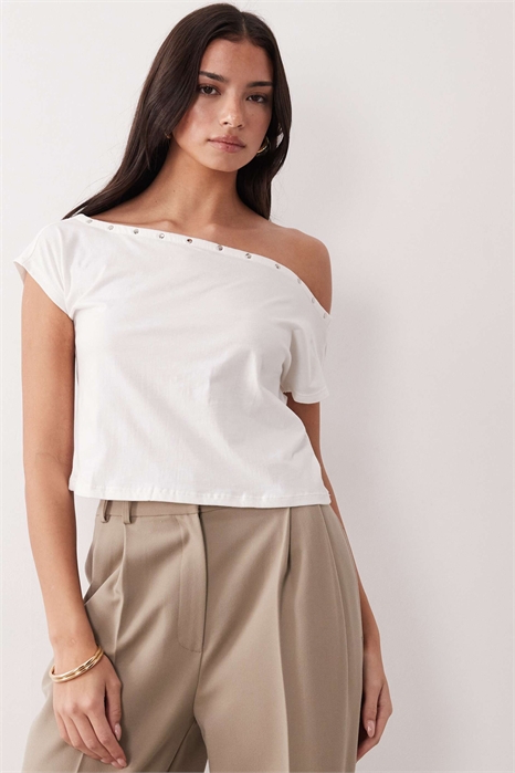 Топ с заклепками Bizzy артикул 155333819