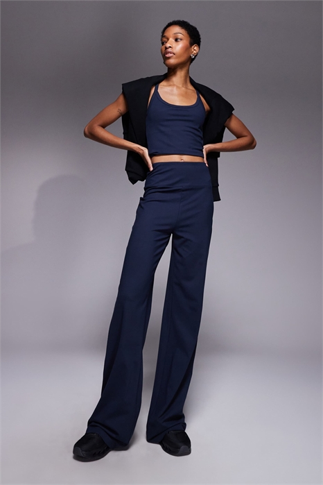 Брюки для танцев Tall Icon с высокой талией, широкими брючинами и мягкой на ощупь тканью артикул 148448700