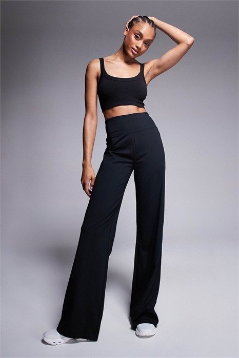 Брюки для танцев Tall Icon с высокой талией, широкими брючинами и мягкой на ощупь тканью артикул 136003334