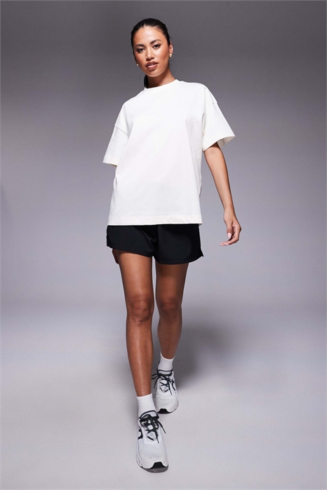 Футболка Icon из плотной хлопчатобумажной ткани свободного кроя с технологией быстрого высыхания артикул 142658684