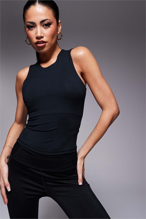 Жилет Icon с мягким прикосновением, высоким воротником, встроенным бюстгальтером и съемными вставками артикул 138155869