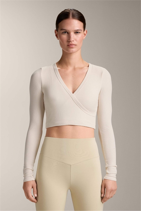 Майка с длинным рукавом и перекрещивающимся вырезом от Comfortlux артикул 155647925