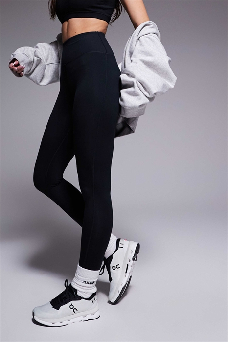 Леггинсы для йоги с высокой талией и мягкой тканью «Hourglass Icon» артикул 133556586