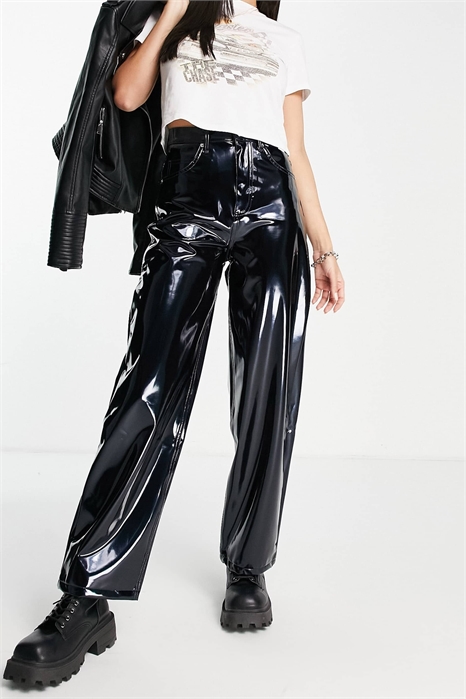 Джинсы-багги артикул 106159256