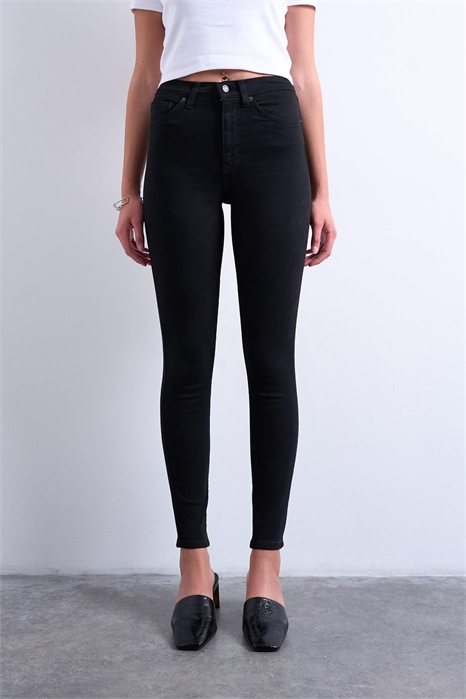 Джинсы-скинни с высокой талией Jamie артикул 135113915