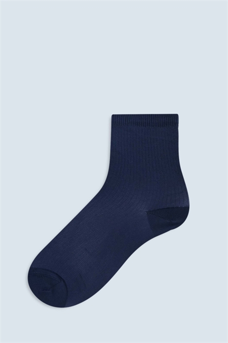 Прозрачные ребристые носки артикул 149427446