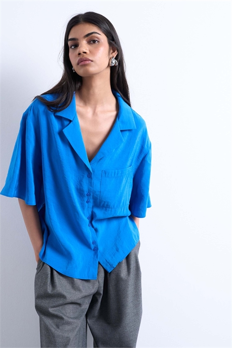 Рубашка из сверхмягкого купро артикул 146850294