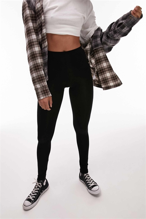 Простые леггинсы до щиколотки артикул 125519673