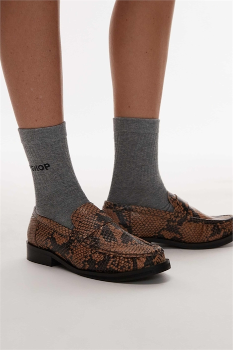 Лоферы Carey из натуральной кожи с рюшами артикул 139250891