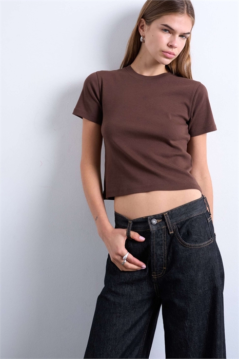 Усаженная футболка на каждый день артикул 149434051