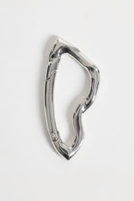 Зажим для джинсов в виде карабина с загнутыми краями артикул 155216056