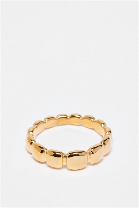 Водонепроницаемое кольцо из нержавеющей стали с рельефной поверхностью артикул 143571325