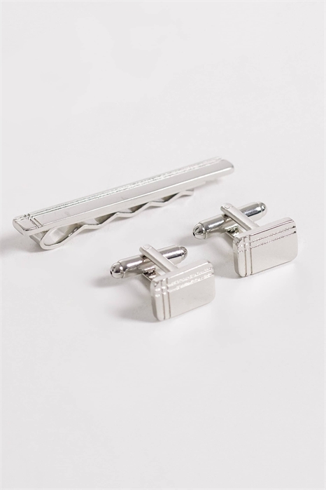 Набор зажимов для галстука и запонок с гравировкой артикул 155003981