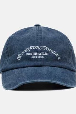 Кепка с вымытым эффектом и вышитым логотипом артикул 152717558