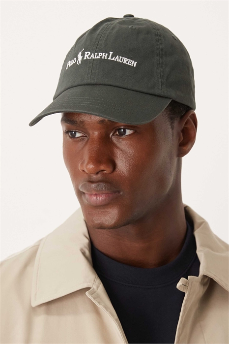 Бейсболка из твила с логотипом в виде значка сценария артикул 152231050