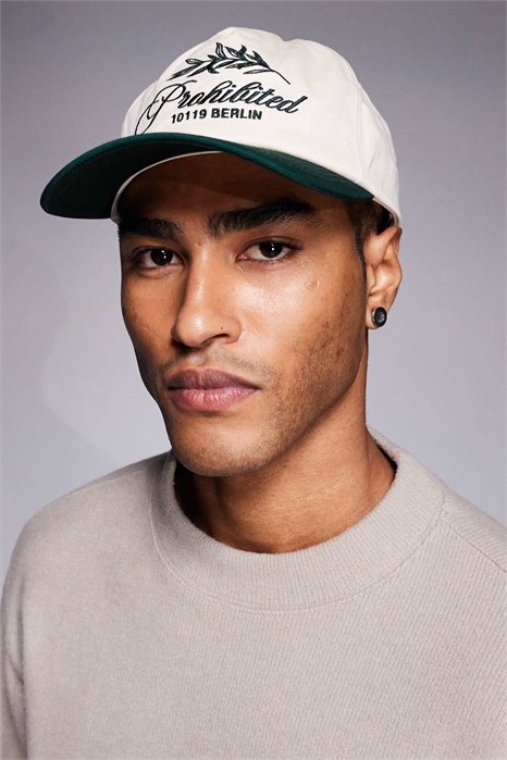 Кепка с логотипом в виде листа артикул 152903044