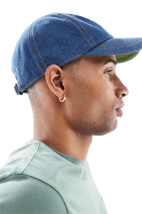 Бейсболка из денима с монограммой артикул 142323659