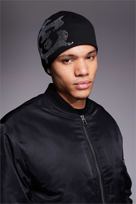 Шапка из кристаллов артикул 153121325