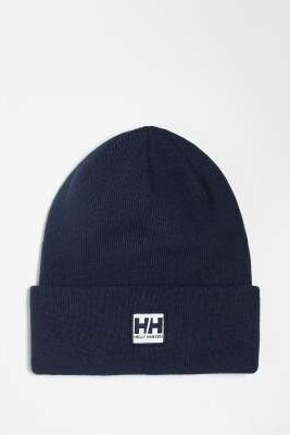 Шапка с отворотом в городском стиле артикул 140839098