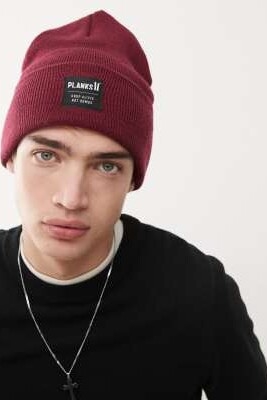 Шапка для лыж с отворотом артикул 140829442