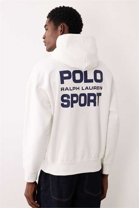 Спортивная толстовка свободного кроя с принтом на спине артикул 154008393