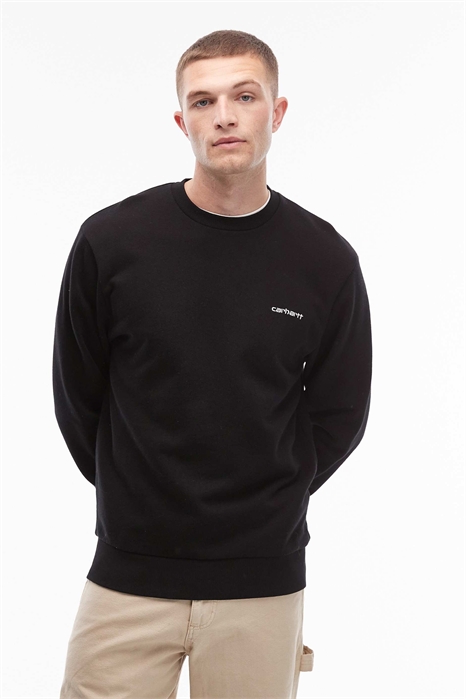 Толстовка с вышитым надписью артикул 148713577