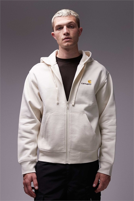 Худи с американским логотипом на молнии артикул 148713509