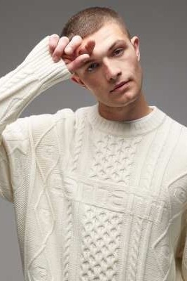 Свитер, связанный Шоном артикул 148887031