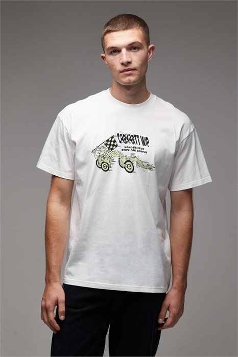 Футболка свободного кроя в стиле «make believe» артикул 148713487