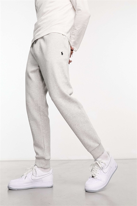 Джоггеры с двойным трикотажным манжетом и логотипом в виде значка артикул 132163854