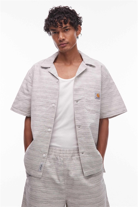 Рубашка с текстурным принтом co-ord артикул 146695370