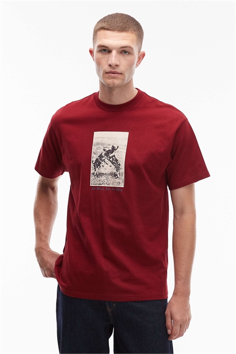 Футболка свободного кроя без принтов артикул 148713451