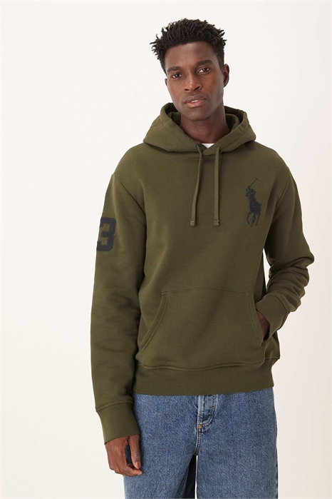 Толстовка с большим логотипом в виде значка артикул 148251631