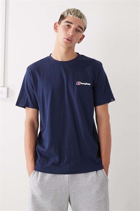 Футболка с логотипом спереди и сзади артикул 151068834