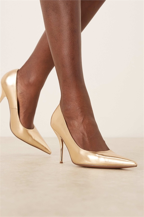 Туфли-лодочки с заостренным носком и высоким каблуком-шпилькой, широкий крой, Перт артикул 152387458