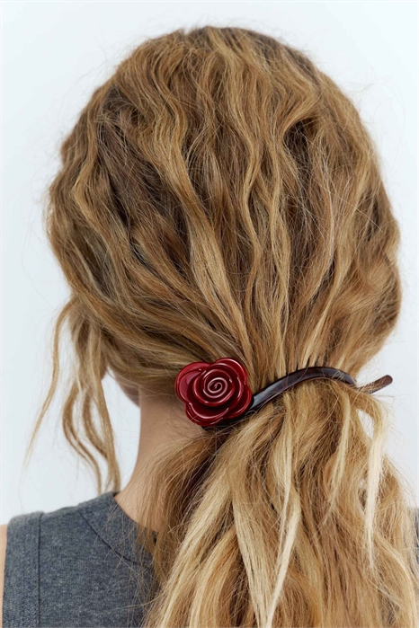 Заколка для волос с цветочным узором артикул 155863810
