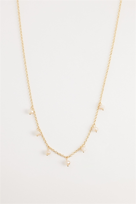 Колье из стеклянных бусин артикул 155001970