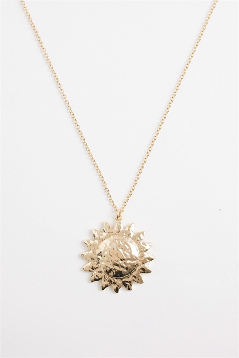 Ожерелье с изображением солнца артикул 154232627