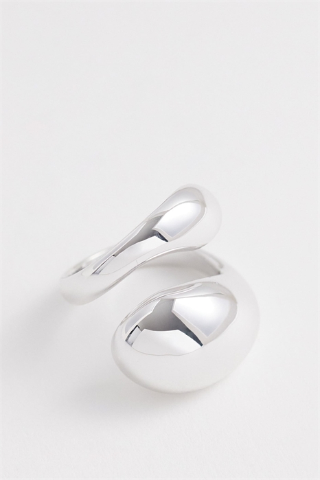 Кольцо с изгибом артикул 155223568