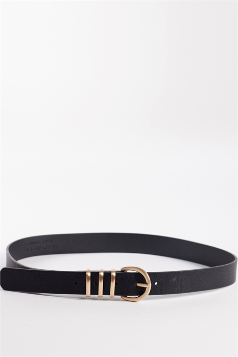 Пояс из искусственной кожи с несколькими проушинами артикул 153084260