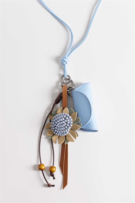 Ожерелье с подвеской в виде цветочка и футляра для помады артикул 155052701