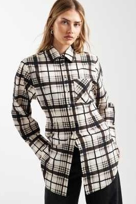 Рубашка длинной длины с затягивающимся поясом артикул 153812292